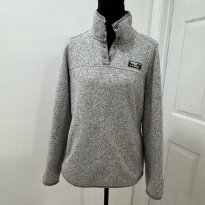 L.L.Bean Gray Pullover Sweater